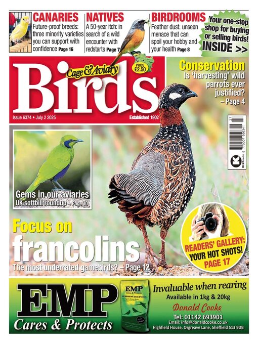 Title details for Cage & Aviary Birds by Kelsey Publishing Ltd - Available